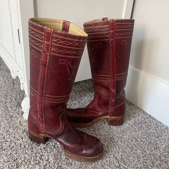 Vintage Frye Campus Boots #8175 - Picture 3 of 10